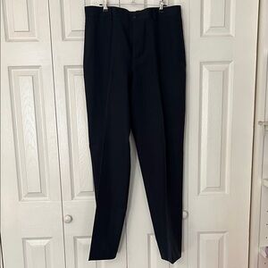 L.L. Bean Men's Classic Navy Dress Trousers